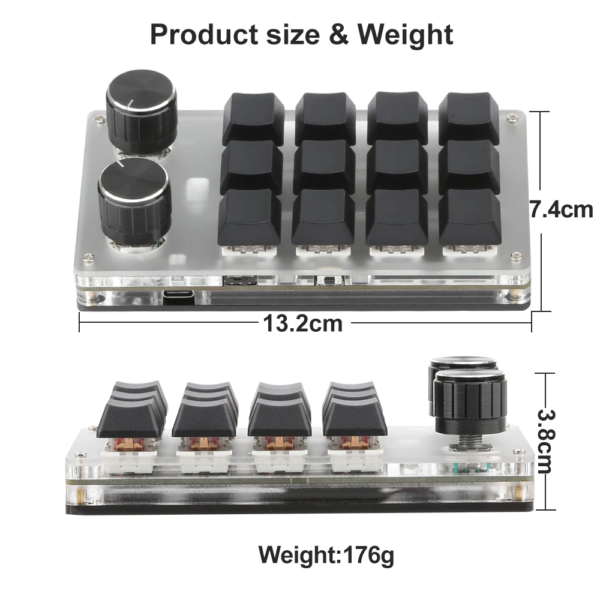 Bluetooth RGB Macro Keyboard - Image 2